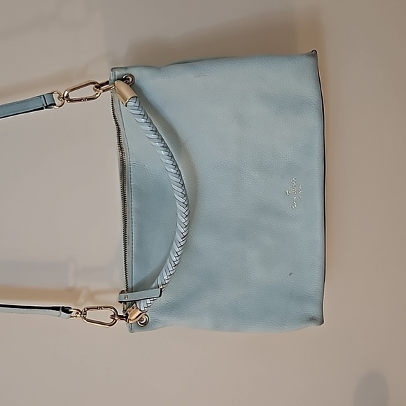 KATE SPADE Mint Carmina Elliot Place Satchel Leather Bag - Picture 3 of 15